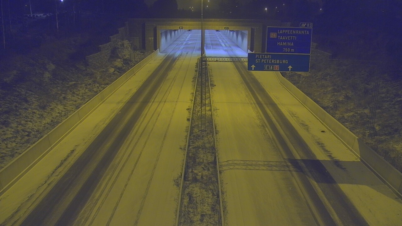 Kelikamerat Kuva Tie 7 Hamina, Husula, suuaukko länsi, Hamina, Kymenlaakso