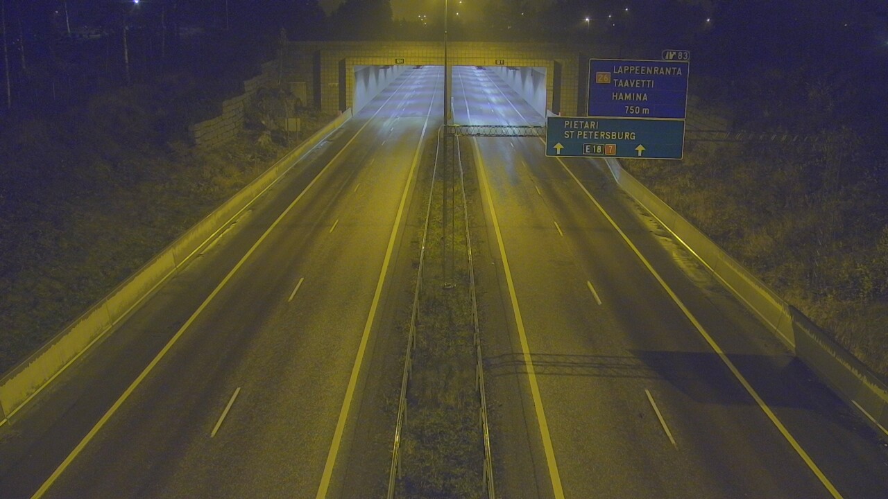 Kelikamerat Kuva Tie 7 Hamina, Husula, suuaukko länsi, Hamina, Kymenlaakso