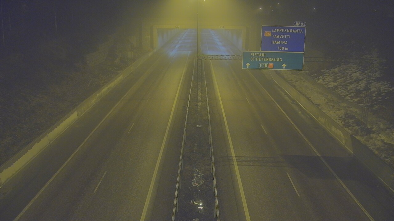 Kelikamerat Kuva Tie 7 Hamina, Husula, suuaukko länsi, Hamina, Kymenlaakso