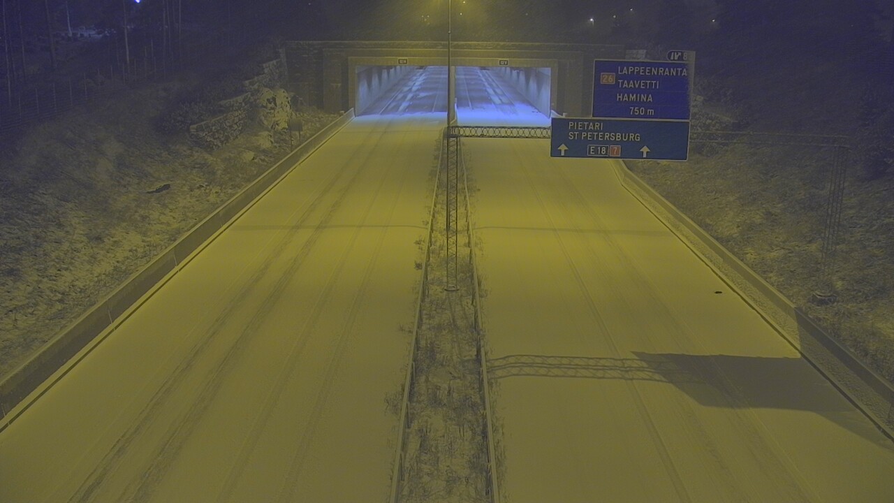 Kelikamerat Kuva Tie 7 Hamina, Husula, suuaukko länsi, Hamina, Kymenlaakso