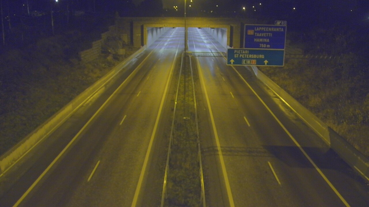 Kelikamerat Kuva Tie 7 Hamina, Husula, suuaukko länsi, Hamina, Kymenlaakso