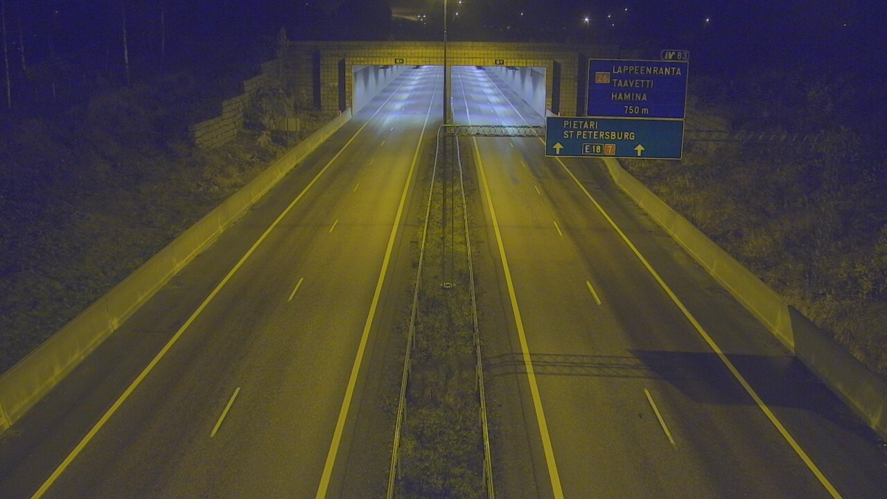 Kelikamerat Kuva Tie 7 Hamina, Husula, suuaukko länsi, Hamina, Kymenlaakso