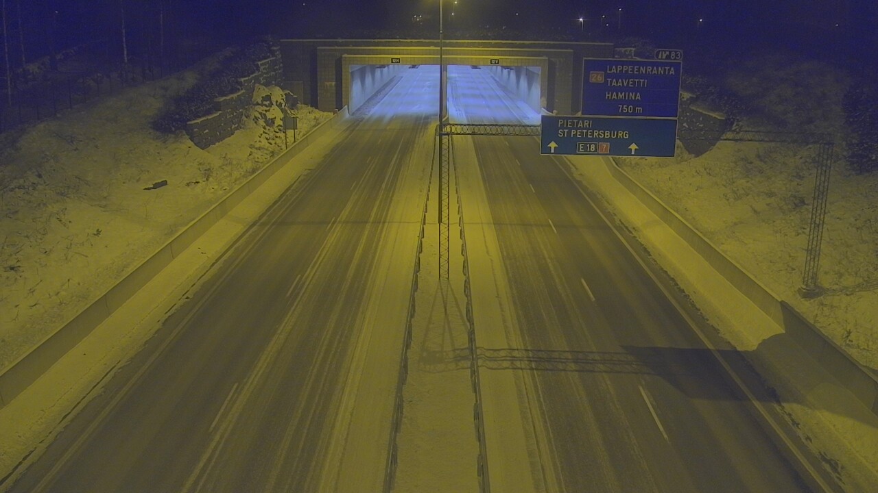 Kelikamerat Kuva Tie 7 Hamina, Husula, suuaukko länsi, Hamina, Kymenlaakso