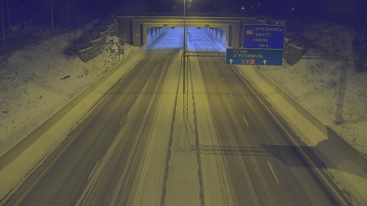 Kelikamerat Kuva Tie 7 Hamina, Husula, suuaukko länsi, Hamina, Kymenlaakso