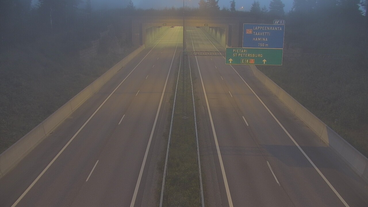 Kelikamerat Kuva Tie 7 Hamina, Husula, suuaukko länsi, Hamina, Kymenlaakso