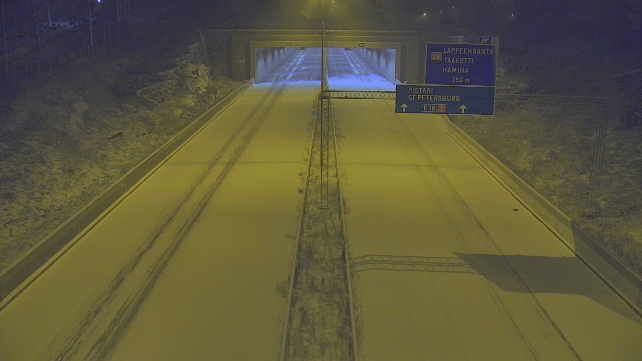 Kelikamerat Kuva Tie 7 Hamina, Husula, suuaukko länsi, Hamina, Kymenlaakso