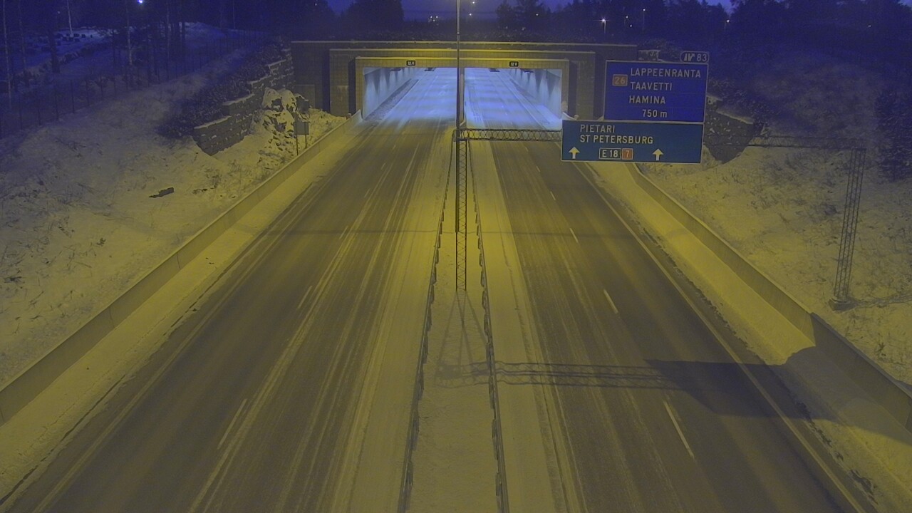 Kelikamerat Kuva Tie 7 Hamina, Husula, suuaukko länsi, Hamina, Kymenlaakso