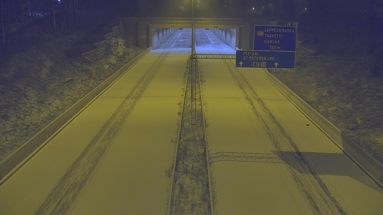 Kelikamerat Kuva Tie 7 Hamina, Husula, suuaukko länsi, Hamina, Kymenlaakso