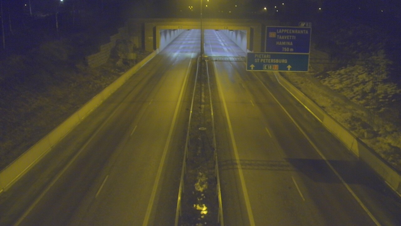 Kelikamerat Kuva Tie 7 Hamina, Husula, suuaukko länsi, Hamina, Kymenlaakso