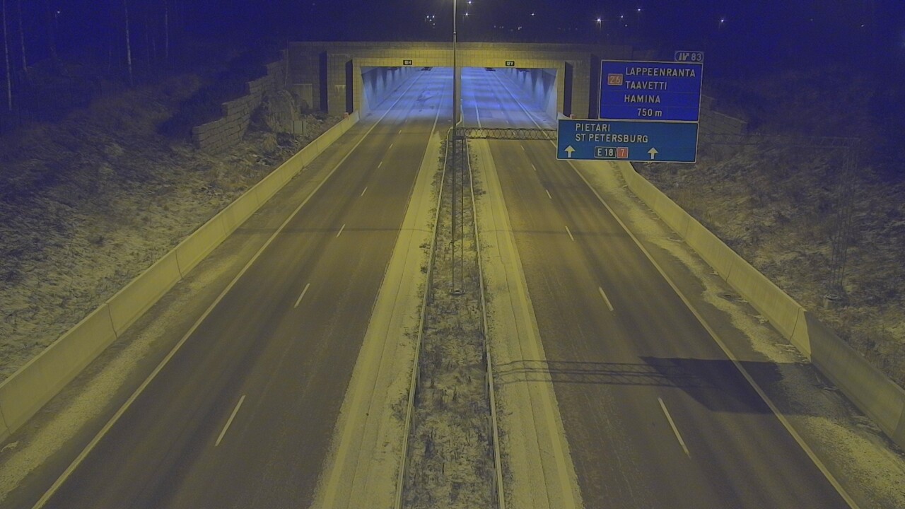 Kelikamerat Kuva Tie 7 Hamina, Husula, suuaukko länsi, Hamina, Kymenlaakso