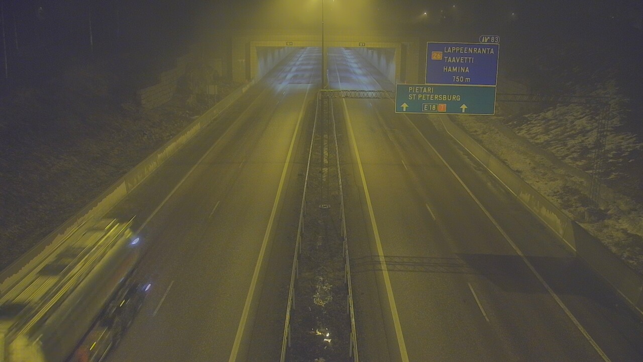 Kelikamerat Kuva Tie 7 Hamina, Husula, suuaukko länsi, Hamina, Kymenlaakso