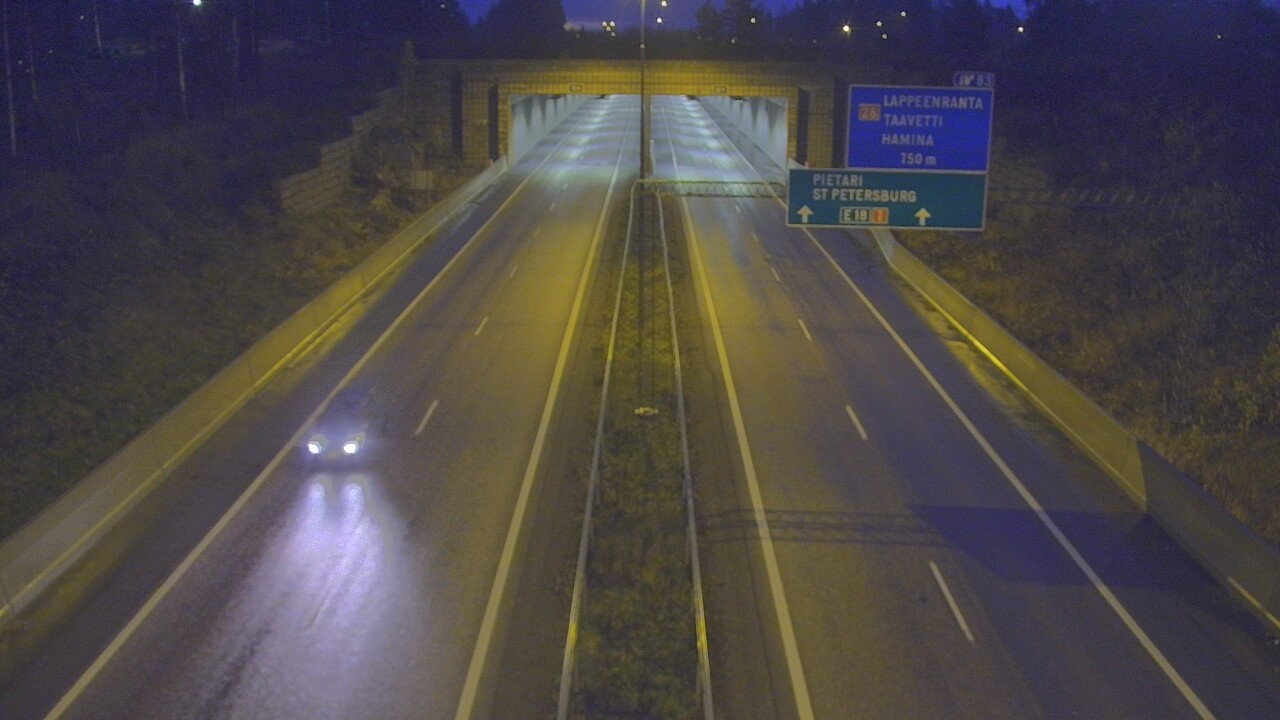 Kelikamerat Kuva Tie 7 Hamina, Husula, suuaukko länsi, Hamina, Kymenlaakso