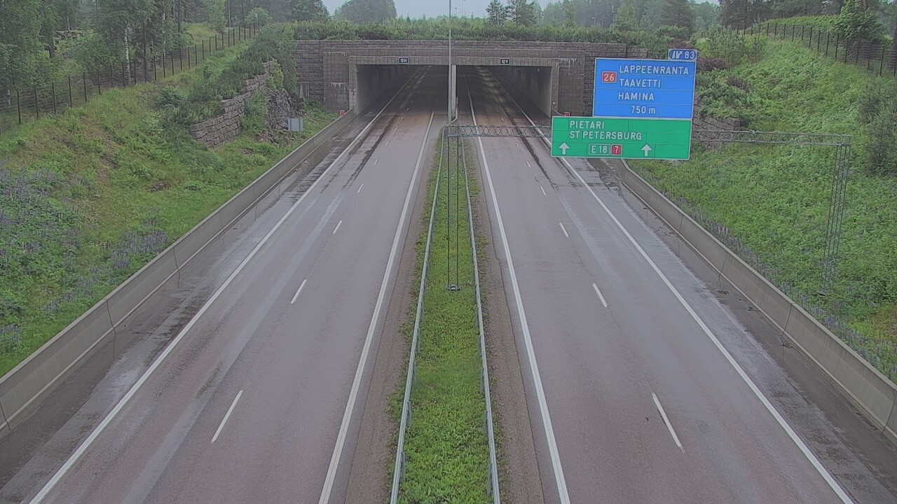 Kelikamerat Kuva Tie 7 Hamina, Husula, suuaukko länsi, Hamina, Kymenlaakso