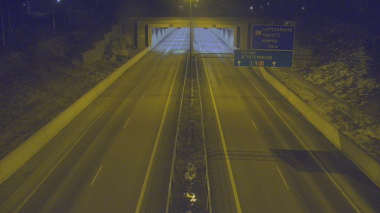 Kelikamerat Kuva Tie 7 Hamina, Husula, suuaukko länsi, Hamina, Kymenlaakso