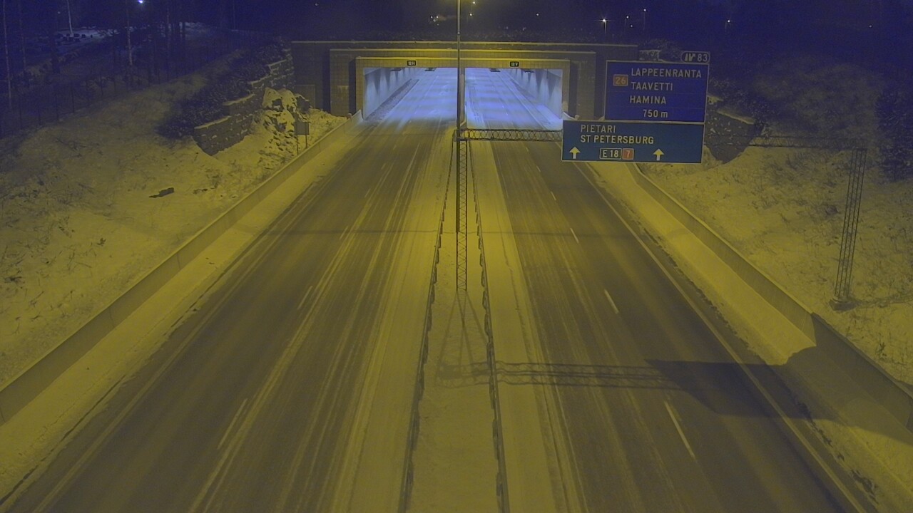 Kelikamerat Kuva Tie 7 Hamina, Husula, suuaukko länsi, Hamina, Kymenlaakso