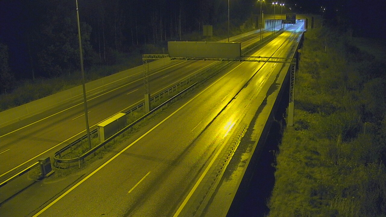 Kelikamerat Kuva Tie 7 Hamina, Husula, puomi länsi, Hamina, Kymenlaakso