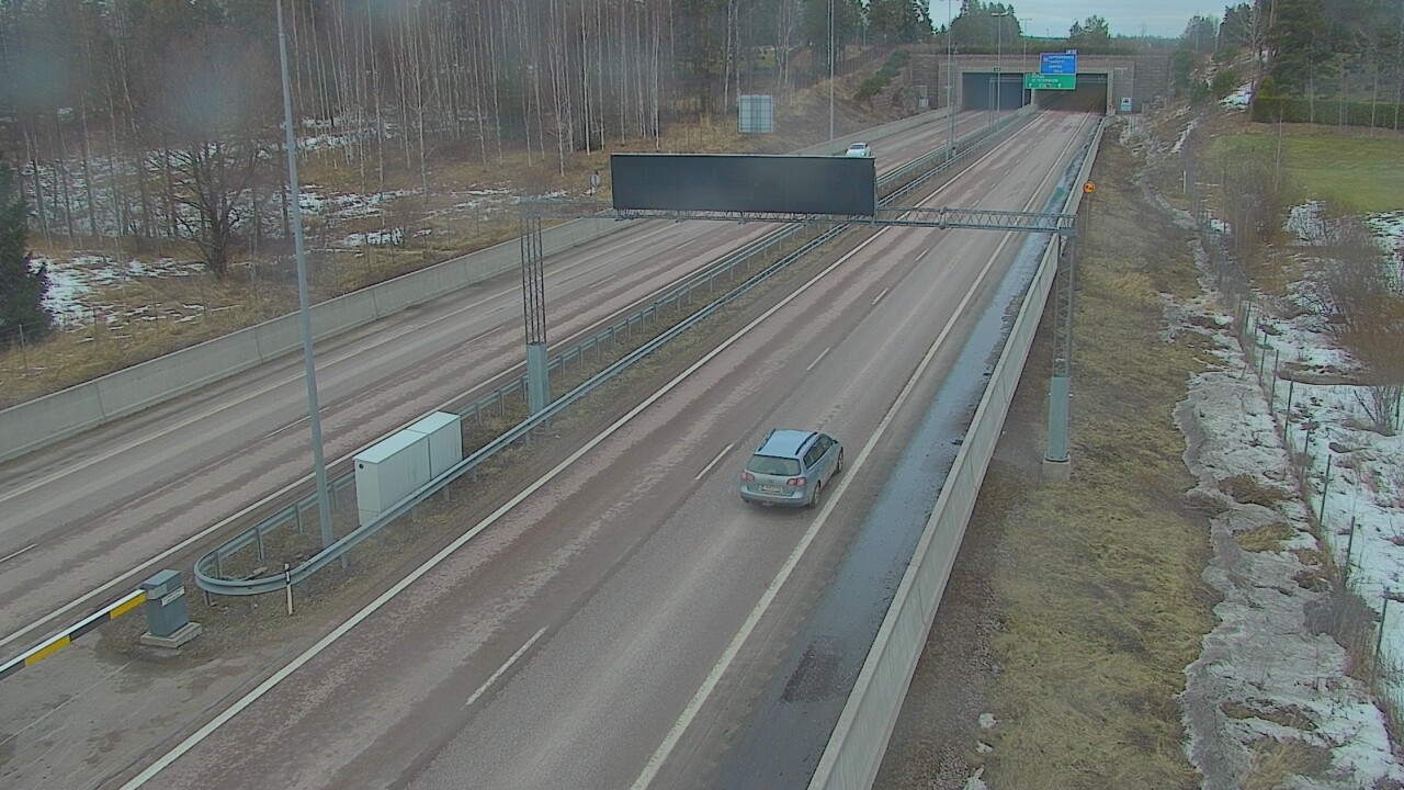 Kelikamerat Kuva Tie 7 Hamina, Husula, puomi länsi, Hamina, Kymenlaakso