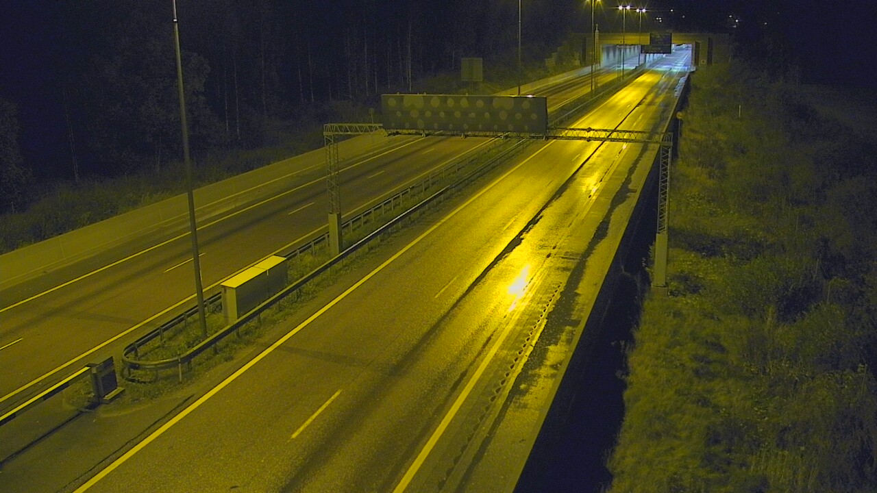Kelikamerat Kuva Tie 7 Hamina, Husula, puomi länsi, Hamina, Kymenlaakso