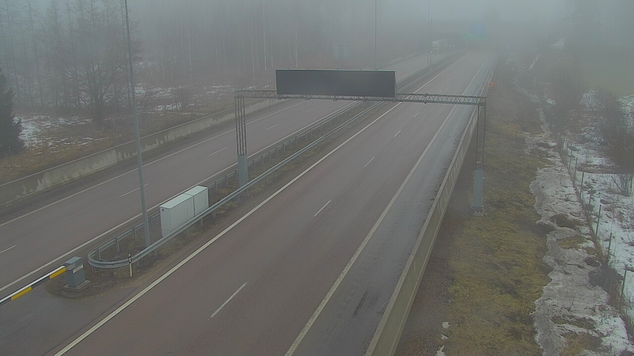 Kelikamerat Kuva Tie 7 Hamina, Husula, puomi länsi, Hamina, Kymenlaakso