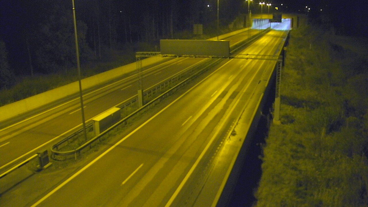 Kelikamerat Kuva Tie 7 Hamina, Husula, puomi länsi, Hamina, Kymenlaakso
