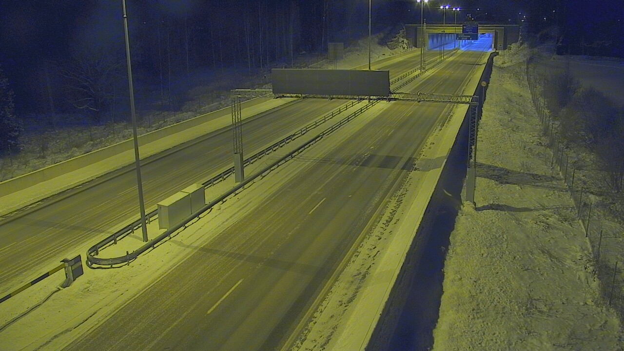 Kelikamerat Kuva Tie 7 Hamina, Husula, puomi länsi, Hamina, Kymenlaakso