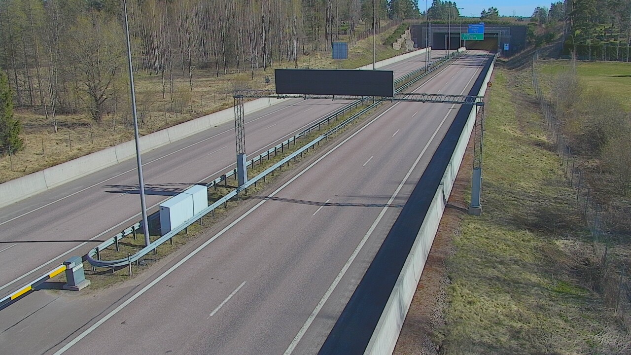 Kelikamerat Kuva Tie 7 Hamina, Husula, puomi länsi, Hamina, Kymenlaakso