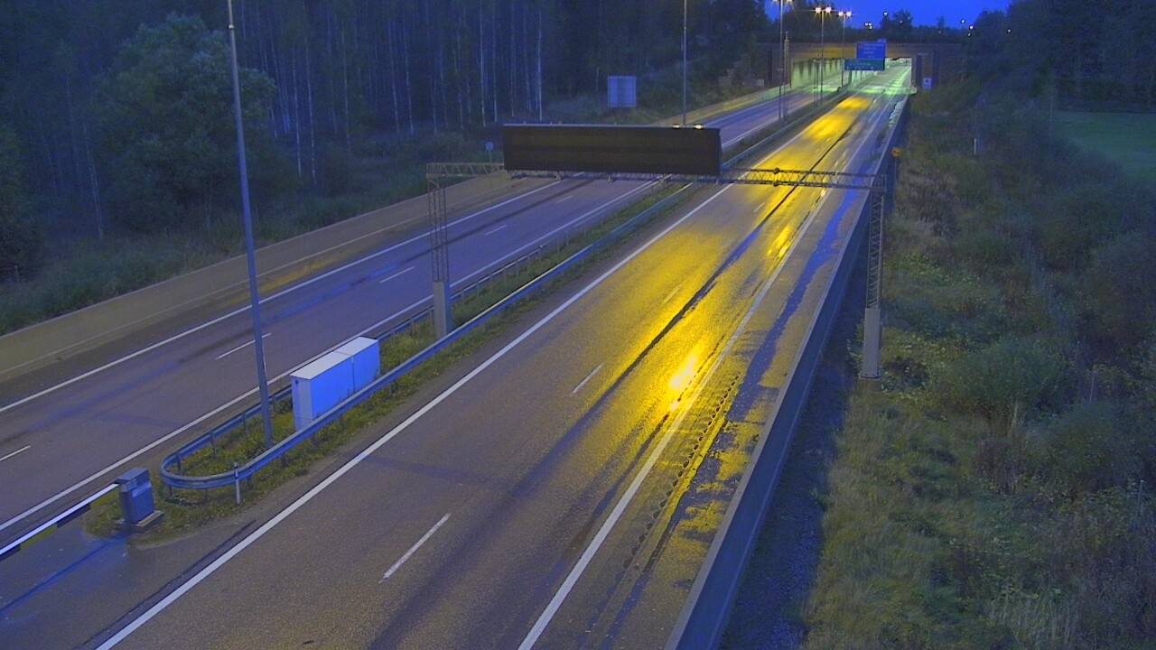 Kelikamerat Kuva Tie 7 Hamina, Husula, puomi länsi, Hamina, Kymenlaakso