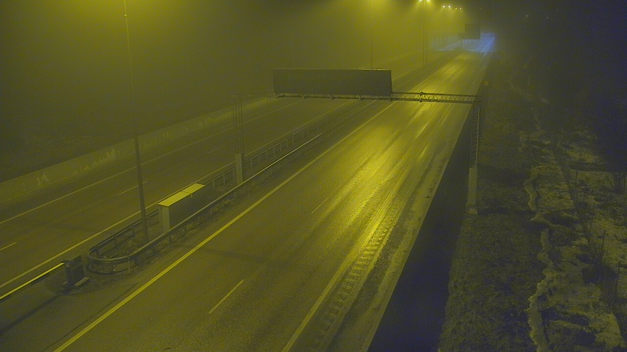 Kelikamerat Kuva Tie 7 Hamina, Husula, puomi länsi, Hamina, Kymenlaakso