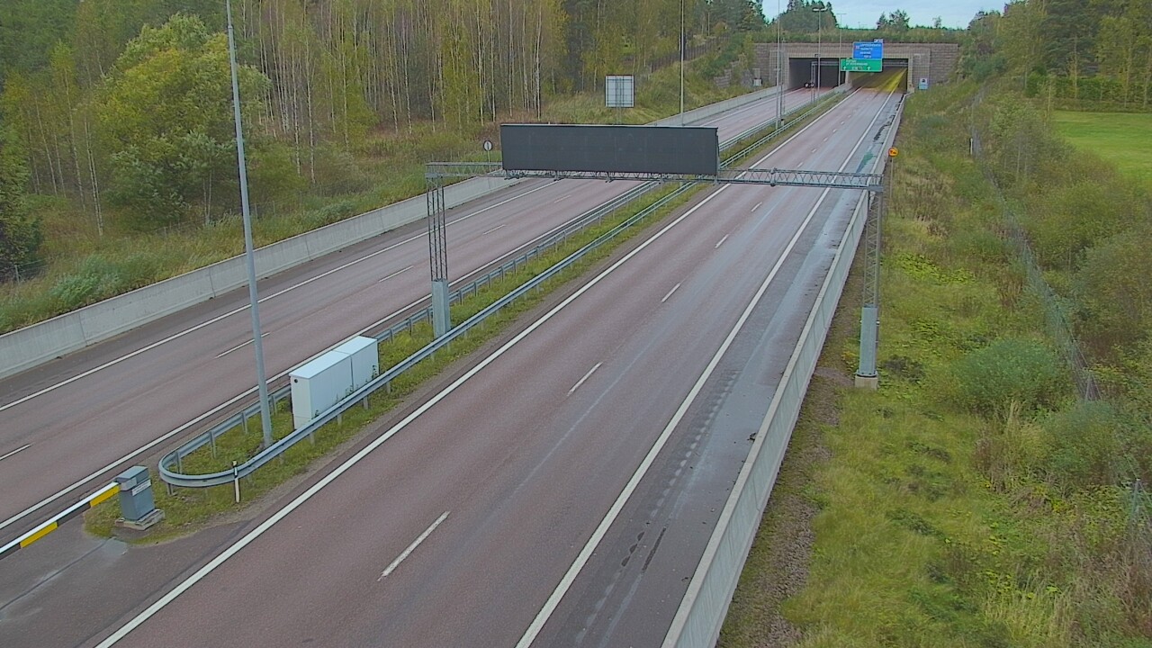 Kelikamerat Kuva Tie 7 Hamina, Husula, puomi länsi, Hamina, Kymenlaakso