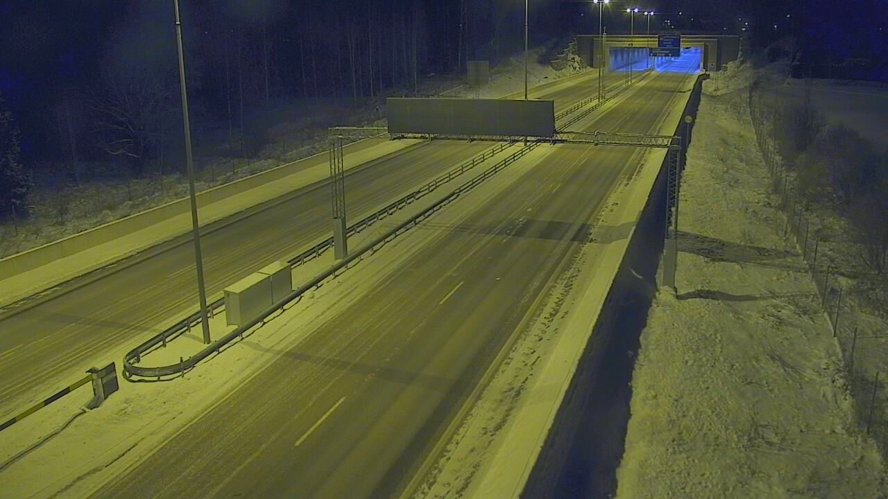 Kelikamerat Kuva Tie 7 Hamina, Husula, puomi länsi, Hamina, Kymenlaakso