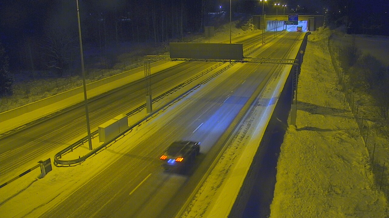 Kelikamerat Kuva Tie 7 Hamina, Husula, puomi länsi, Hamina, Kymenlaakso