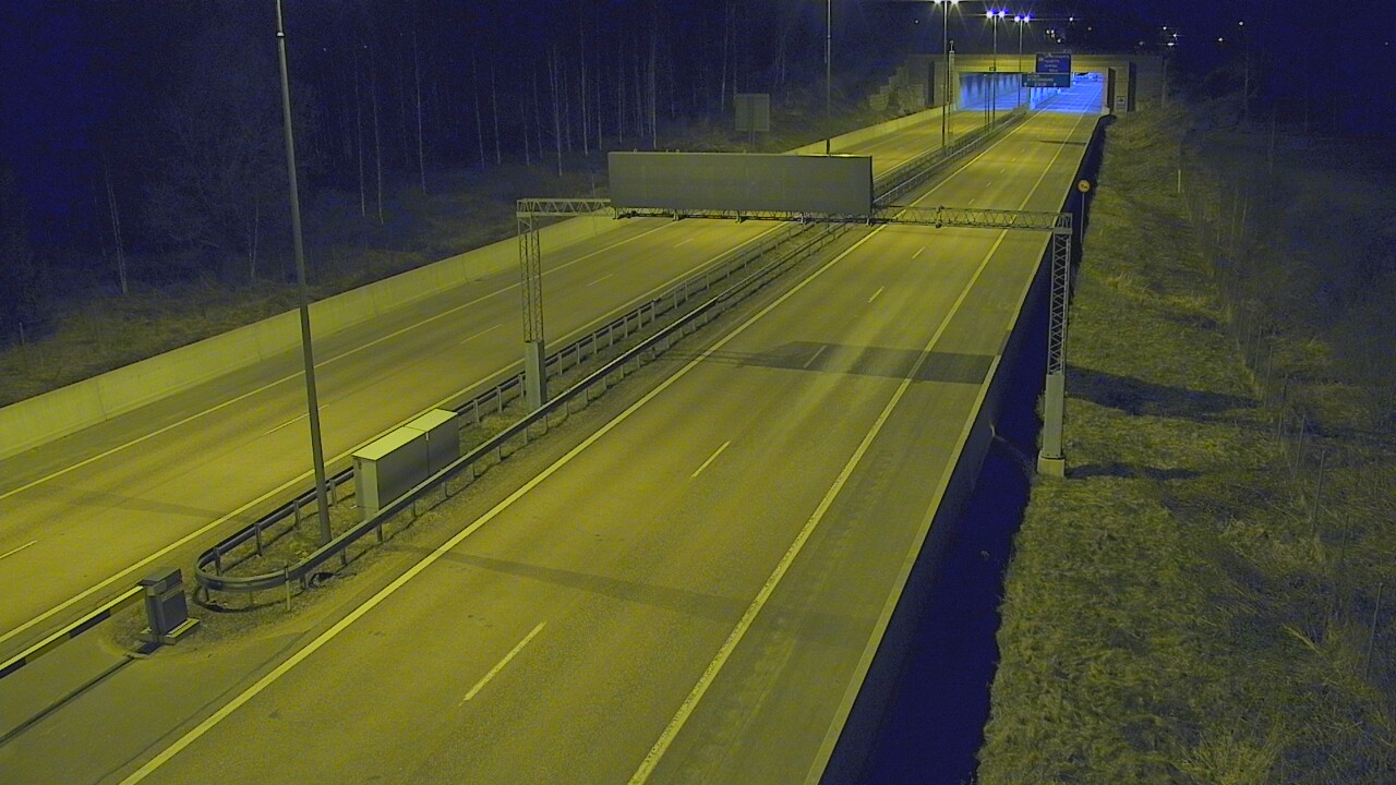 Kelikamerat Kuva Tie 7 Hamina, Husula, puomi länsi, Hamina, Kymenlaakso
