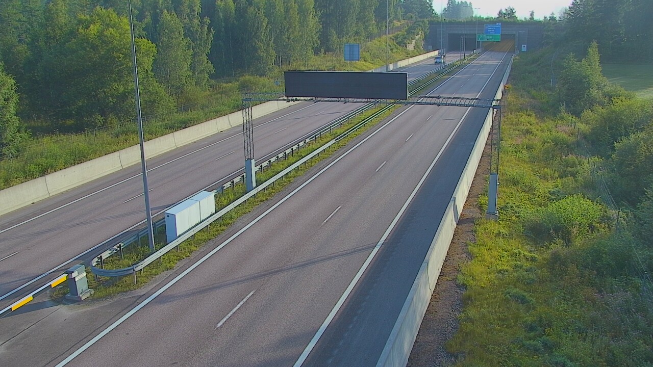 Weather Camera Image Road 7 Hamina, Husula, boom west, Hamina, Kymenlaakso