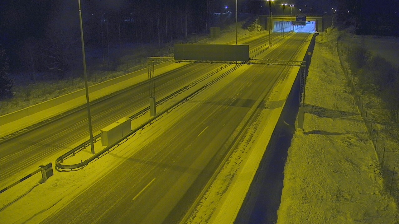 Kelikamerat Kuva Tie 7 Hamina, Husula, puomi länsi, Hamina, Kymenlaakso