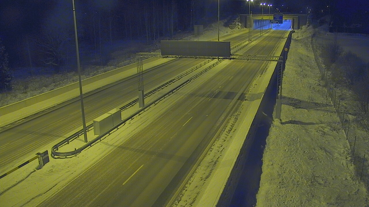 Kelikamerat Kuva Tie 7 Hamina, Husula, puomi länsi, Hamina, Kymenlaakso