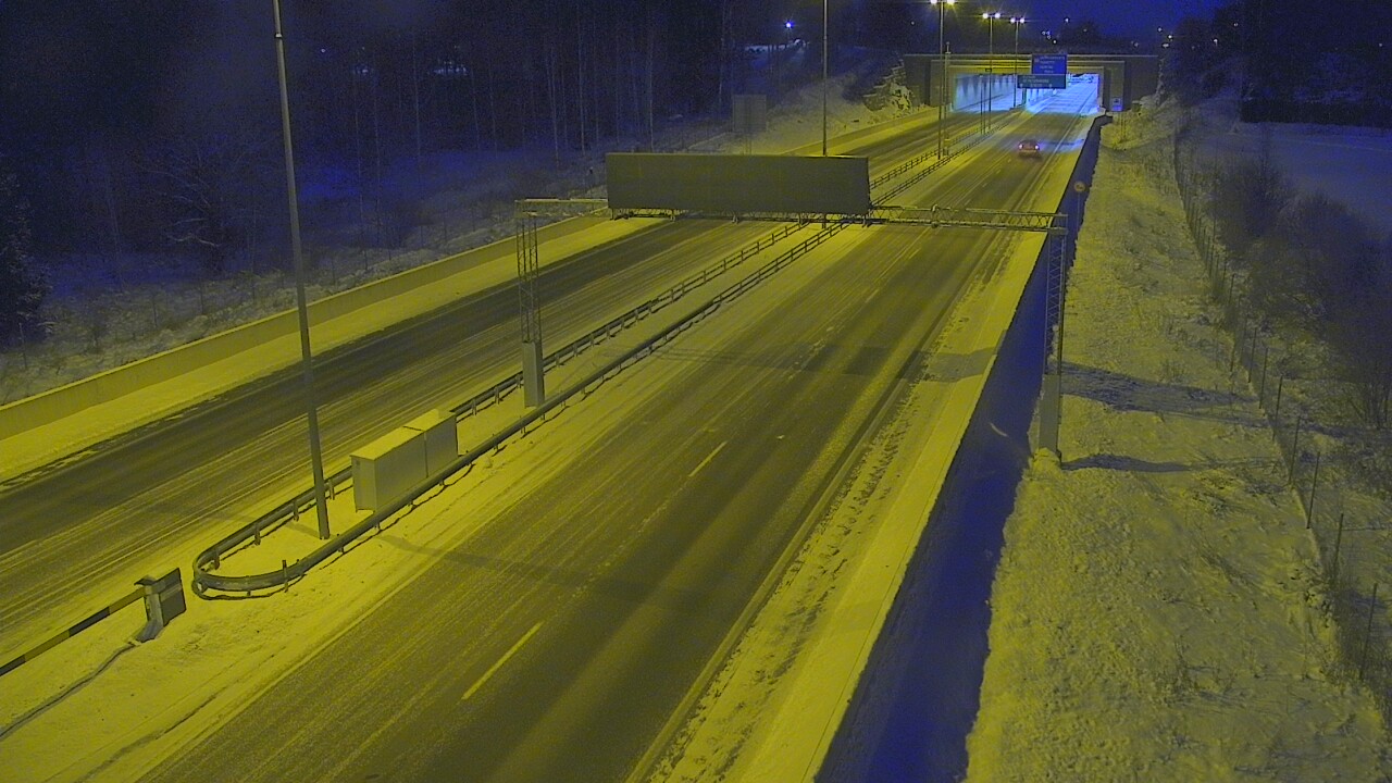 Kelikamerat Kuva Tie 7 Hamina, Husula, puomi länsi, Hamina, Kymenlaakso