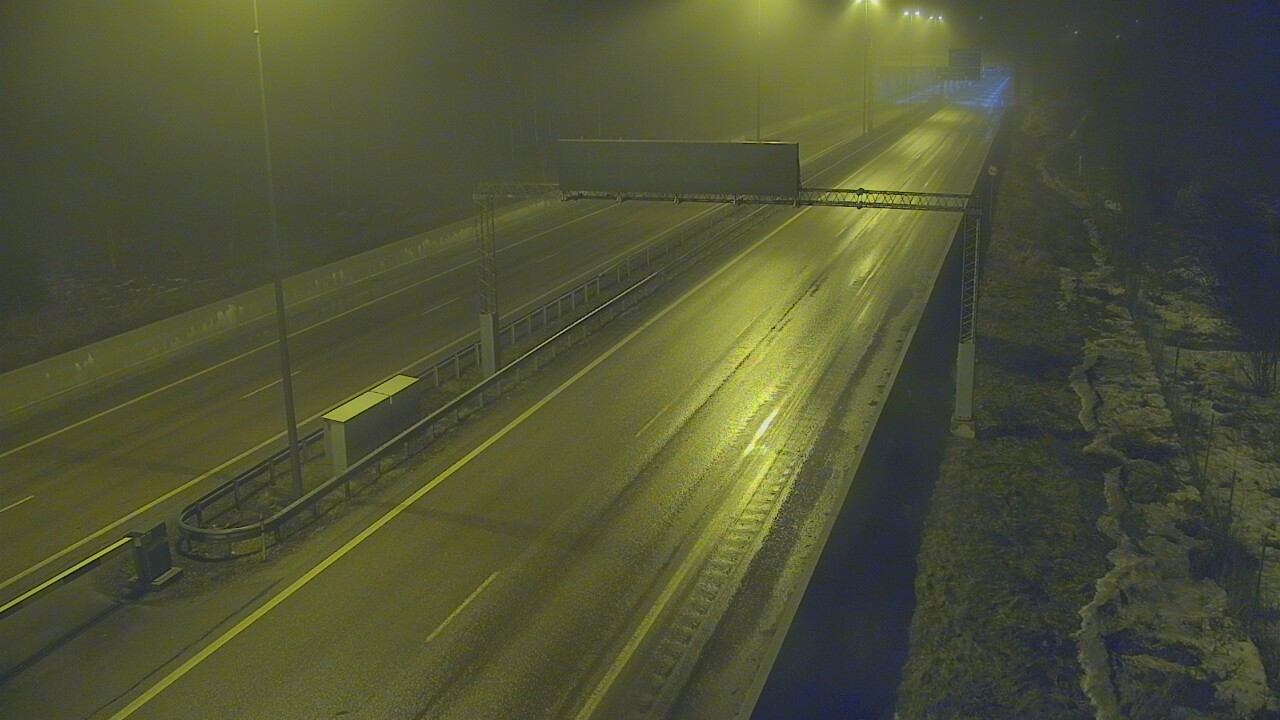 Kelikamerat Kuva Tie 7 Hamina, Husula, puomi länsi, Hamina, Kymenlaakso