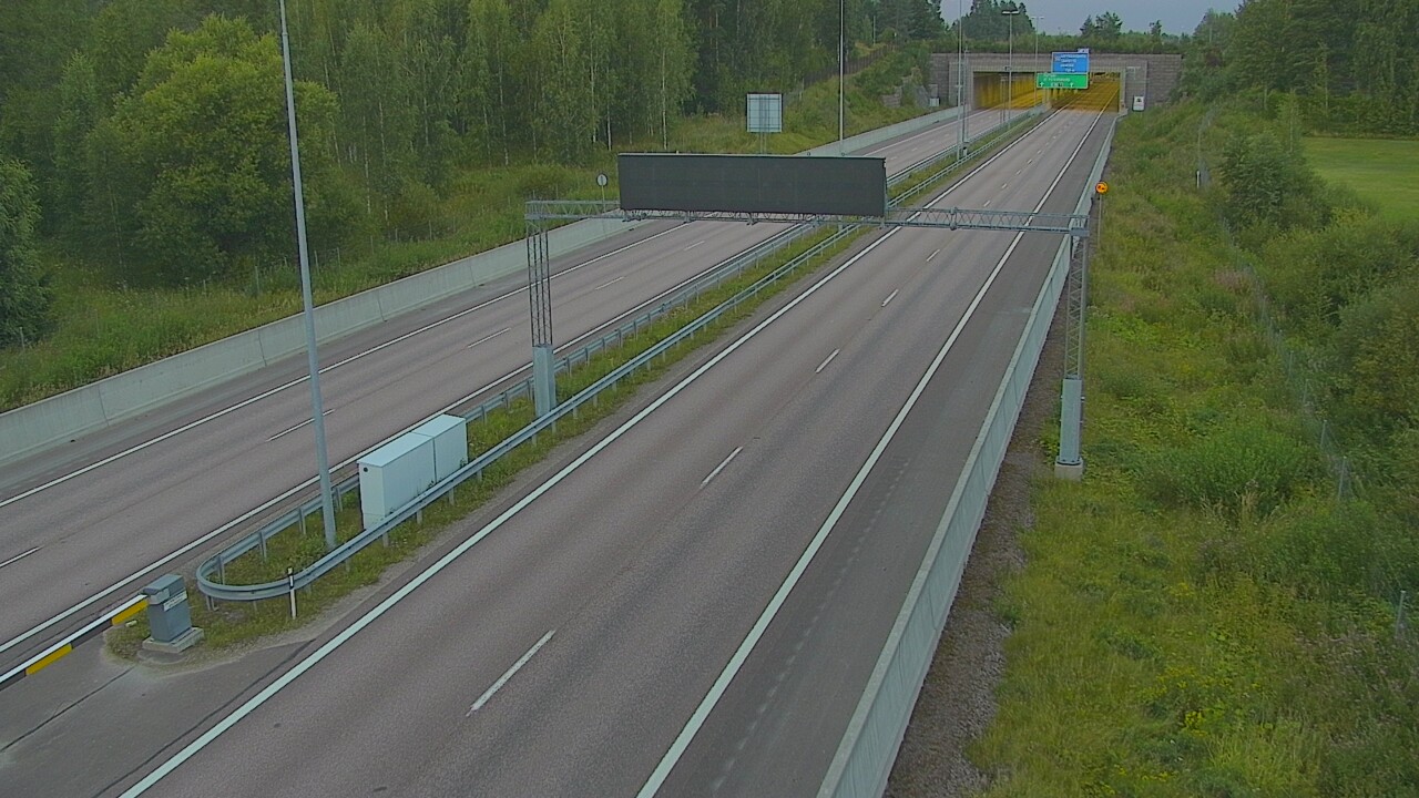 Kelikamerat Kuva Tie 7 Hamina, Husula, puomi länsi, Hamina, Kymenlaakso