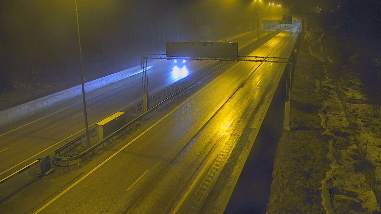 Kelikamerat Kuva Tie 7 Hamina, Husula, puomi länsi, Hamina, Kymenlaakso