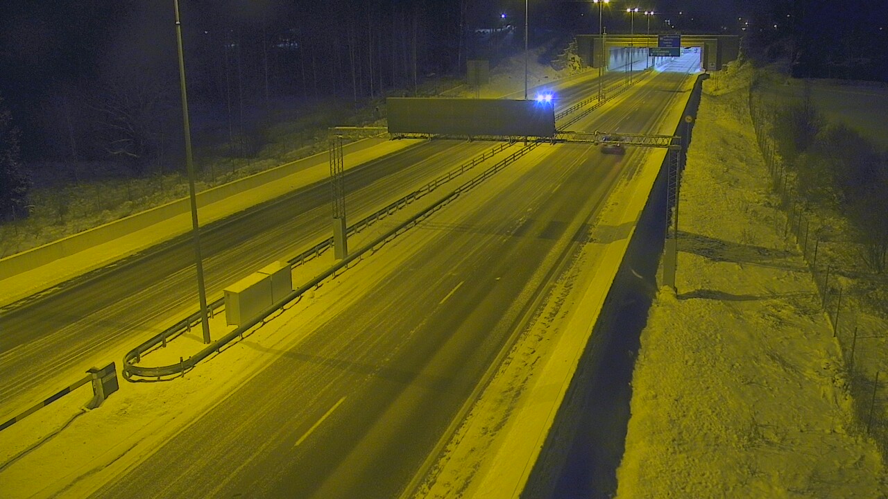 Kelikamerat Kuva Tie 7 Hamina, Husula, puomi länsi, Hamina, Kymenlaakso