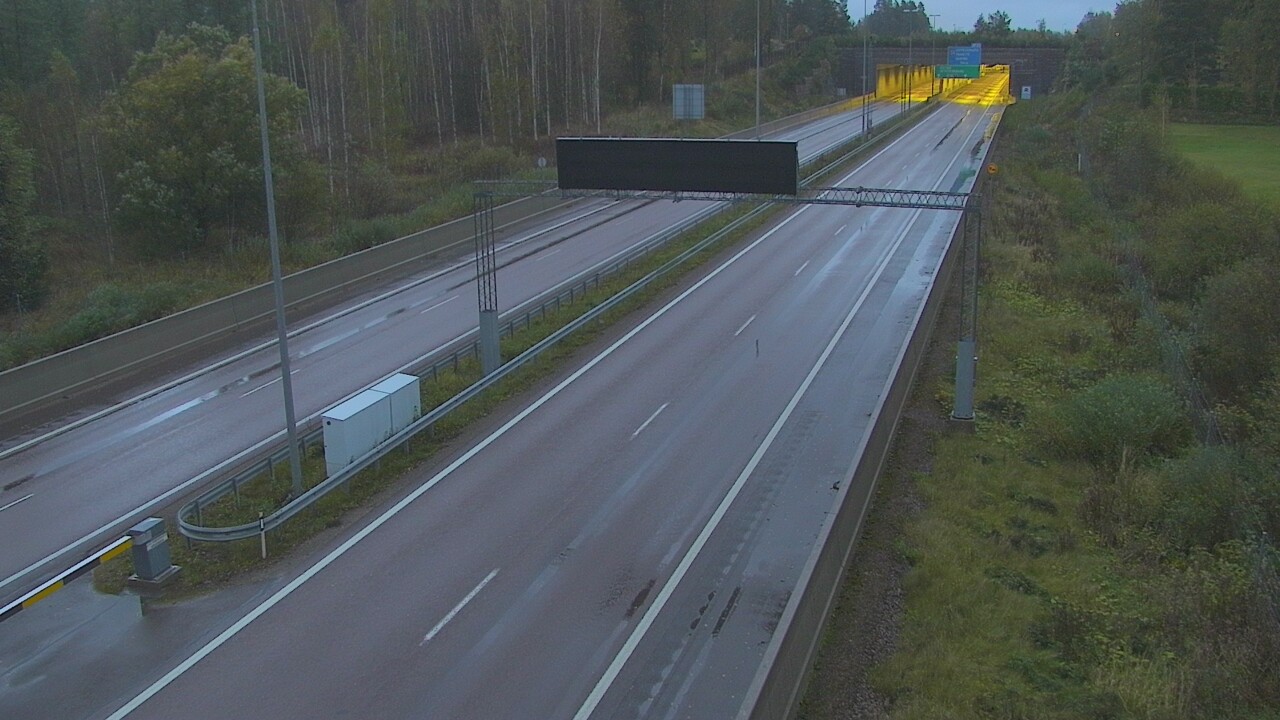 Kelikamerat Kuva Tie 7 Hamina, Husula, puomi länsi, Hamina, Kymenlaakso