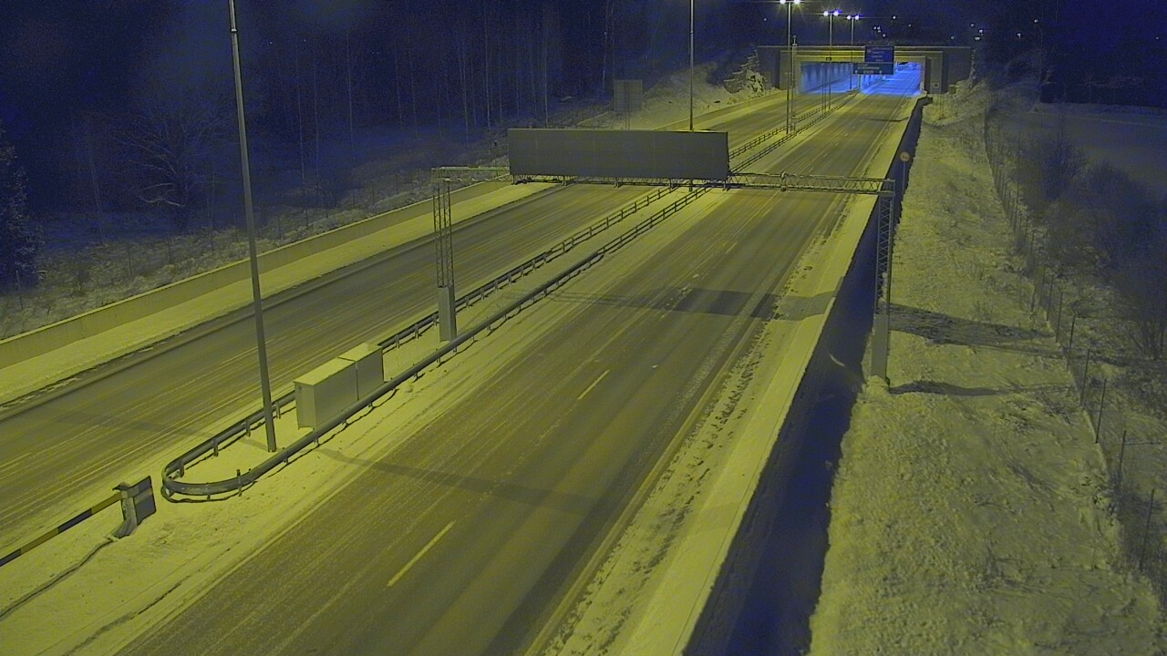 Kelikamerat Kuva Tie 7 Hamina, Husula, puomi länsi, Hamina, Kymenlaakso