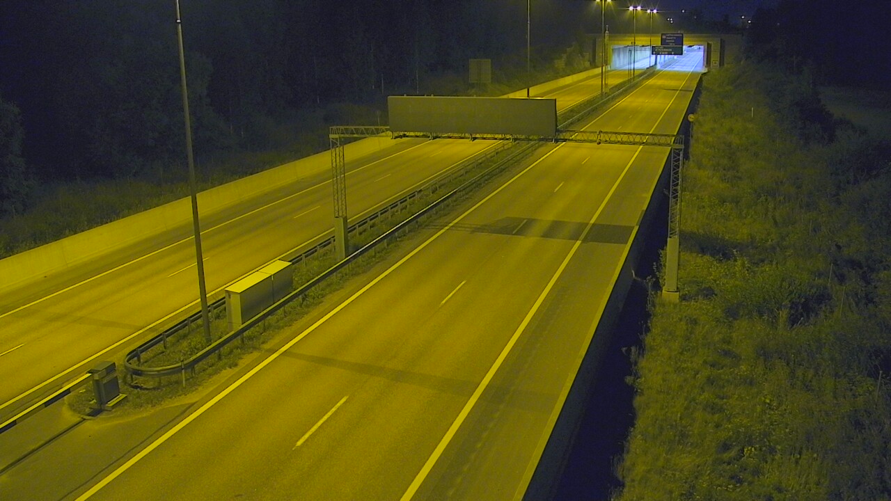 Kelikamerat Kuva Tie 7 Hamina, Husula, puomi länsi, Hamina, Kymenlaakso