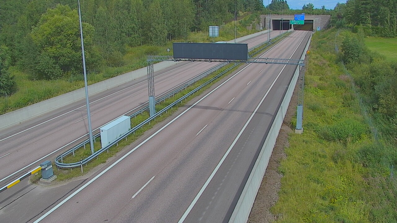 Kelikamerat Kuva Tie 7 Hamina, Husula, puomi länsi, Hamina, Kymenlaakso