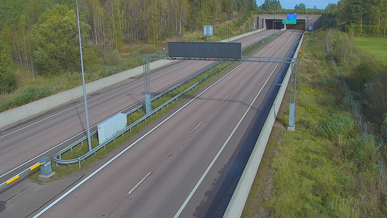 Kelikamerat Kuva Tie 7 Hamina, Husula, puomi länsi, Hamina, Kymenlaakso