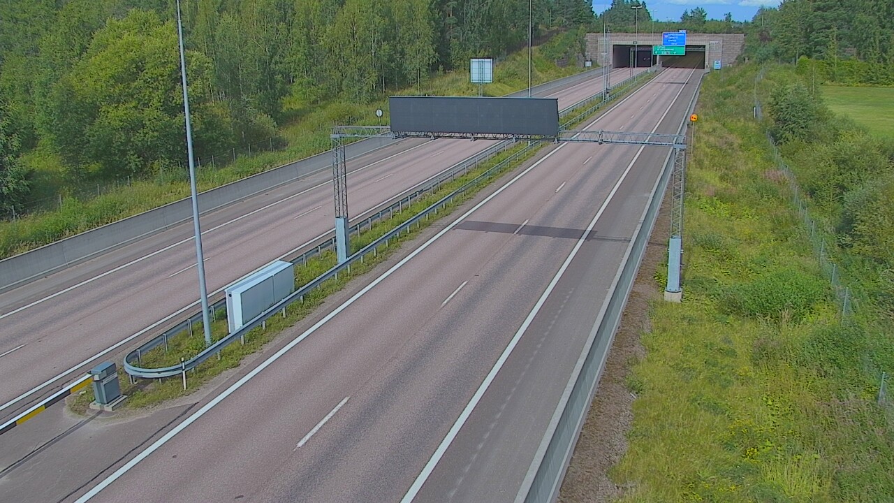 Kelikamerat Kuva Tie 7 Hamina, Husula, puomi länsi, Hamina, Kymenlaakso