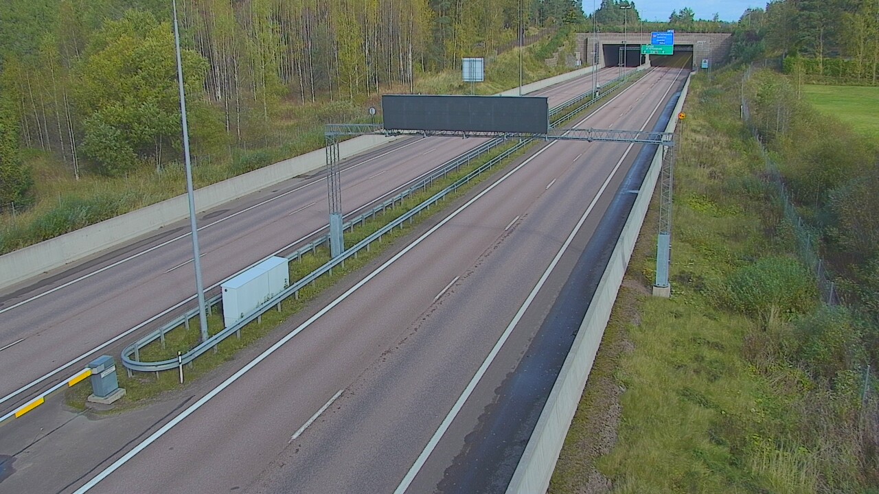 Kelikamerat Kuva Tie 7 Hamina, Husula, puomi länsi, Hamina, Kymenlaakso