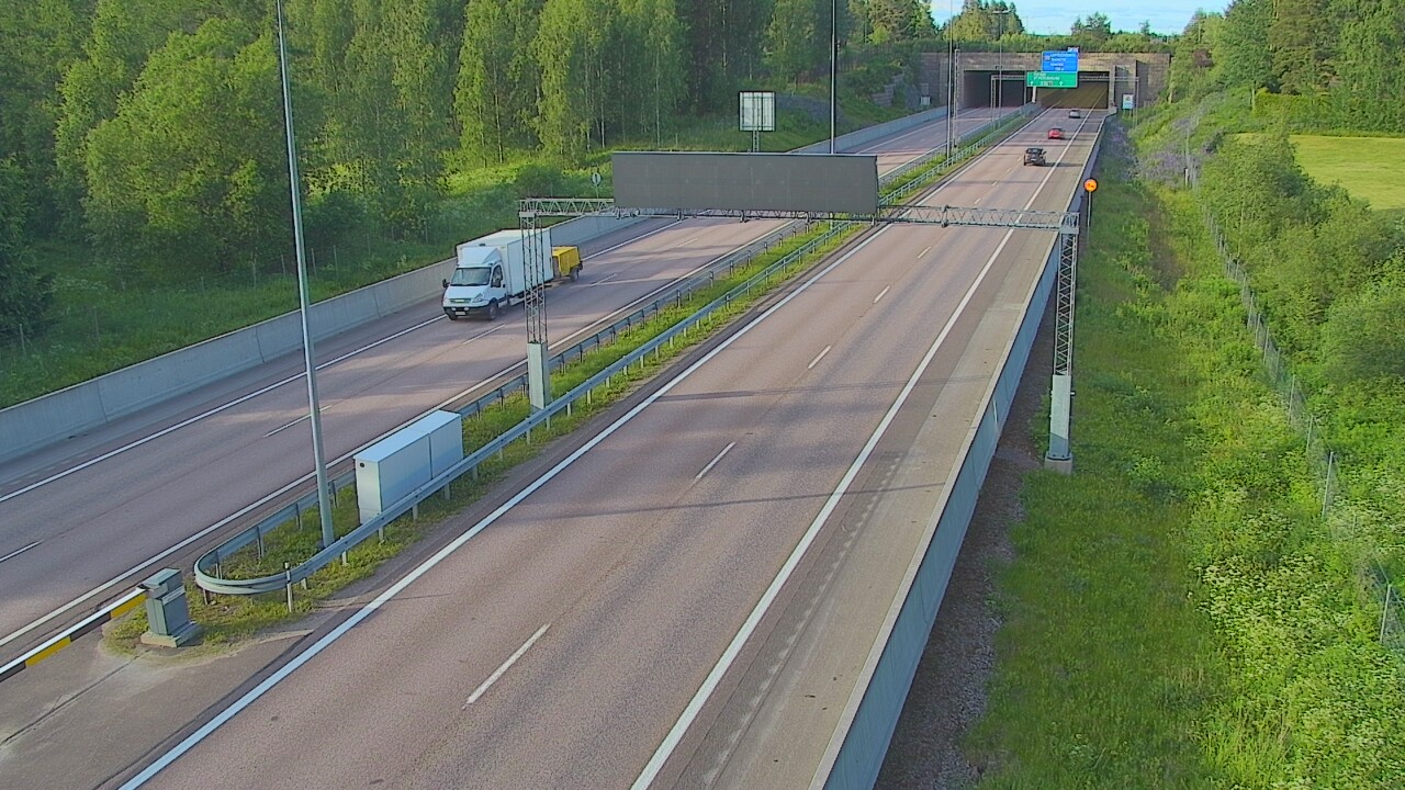 Weather Camera Image Road 7 Hamina, Husula, boom west, Hamina, Kymenlaakso