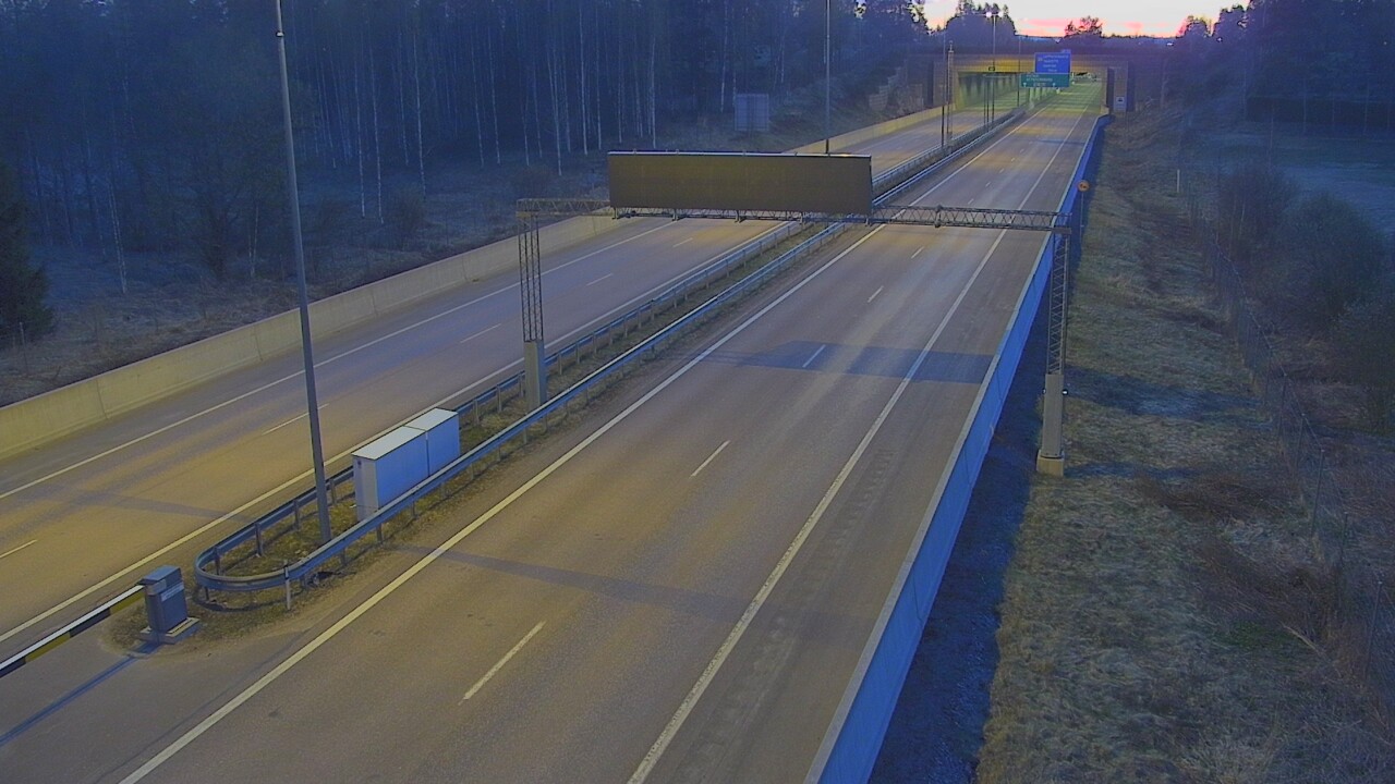 Weather Camera Image Road 7 Hamina, Husula, boom west, Hamina, Kymenlaakso