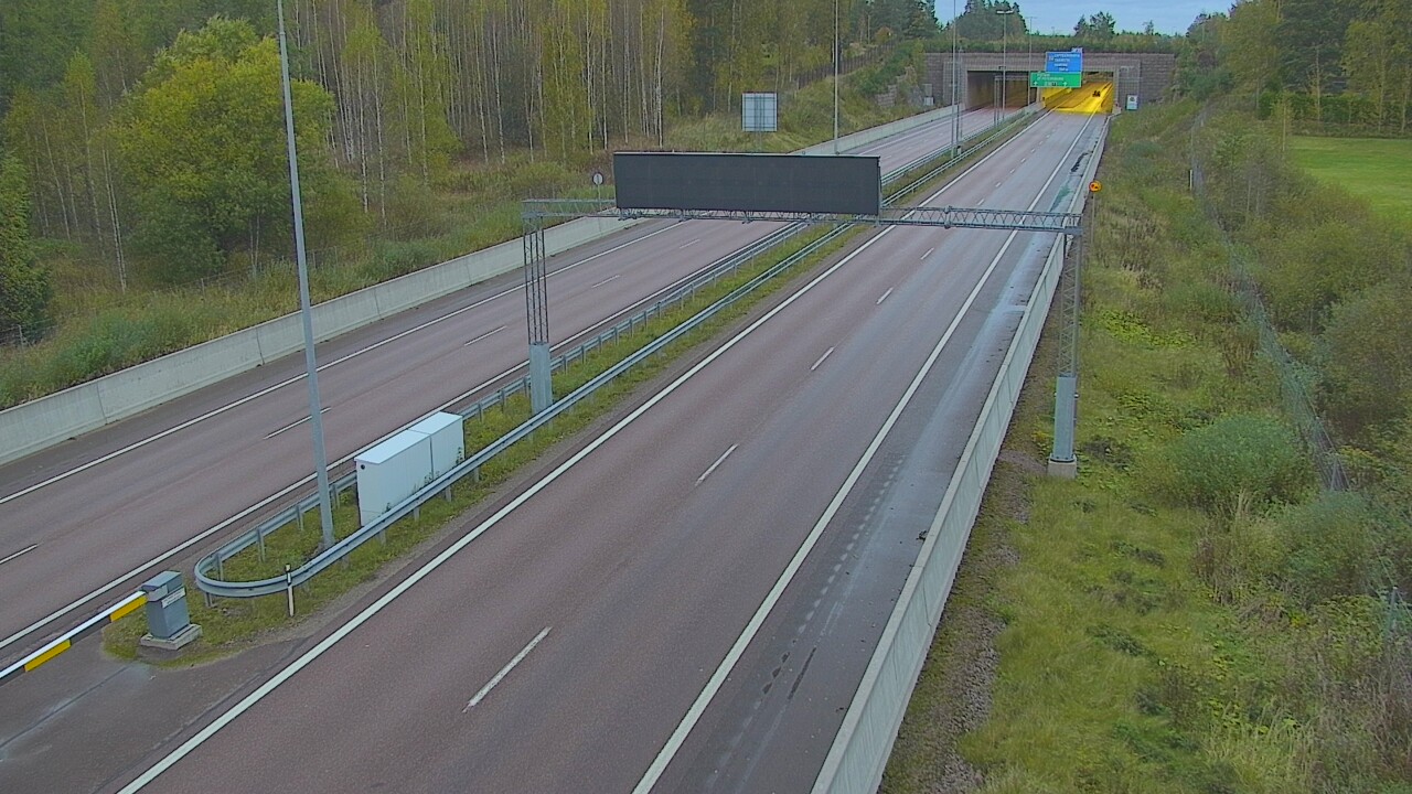 Kelikamerat Kuva Tie 7 Hamina, Husula, puomi länsi, Hamina, Kymenlaakso